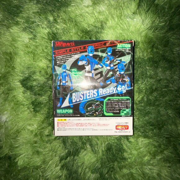 *NEW Tokumei Sentai Go-busters Blue Buster SH Figuarts - Picture 2 of 6